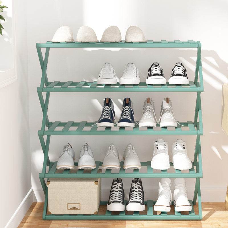 Installation-free Simple Household Indoor Multi-layer Folding Shoe Rack - Mubimart