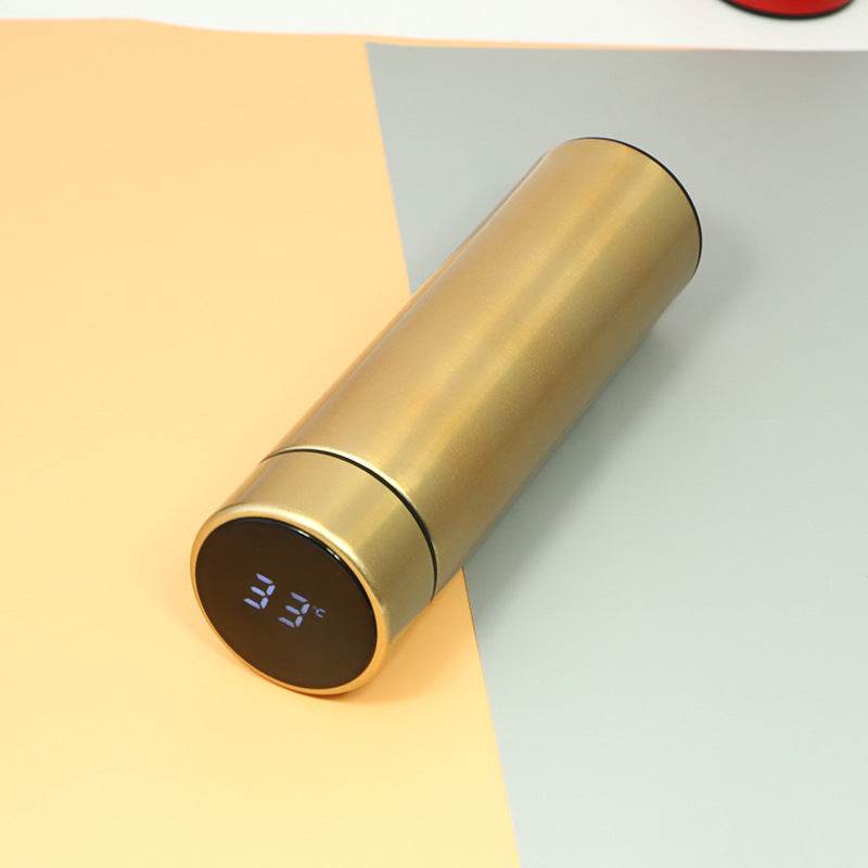 Intelligent Bottle Stainless Steel Insulated Bottle Cup Temperature Display Vacuum Flask Coffee Mug - Mubimart