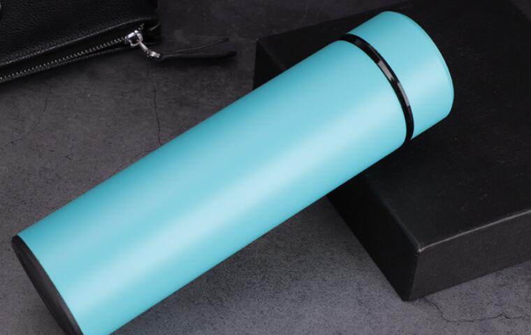 Intelligent Bottle Stainless Steel Insulated Bottle Cup Temperature Display Vacuum Flask Coffee Mug - Mubimart