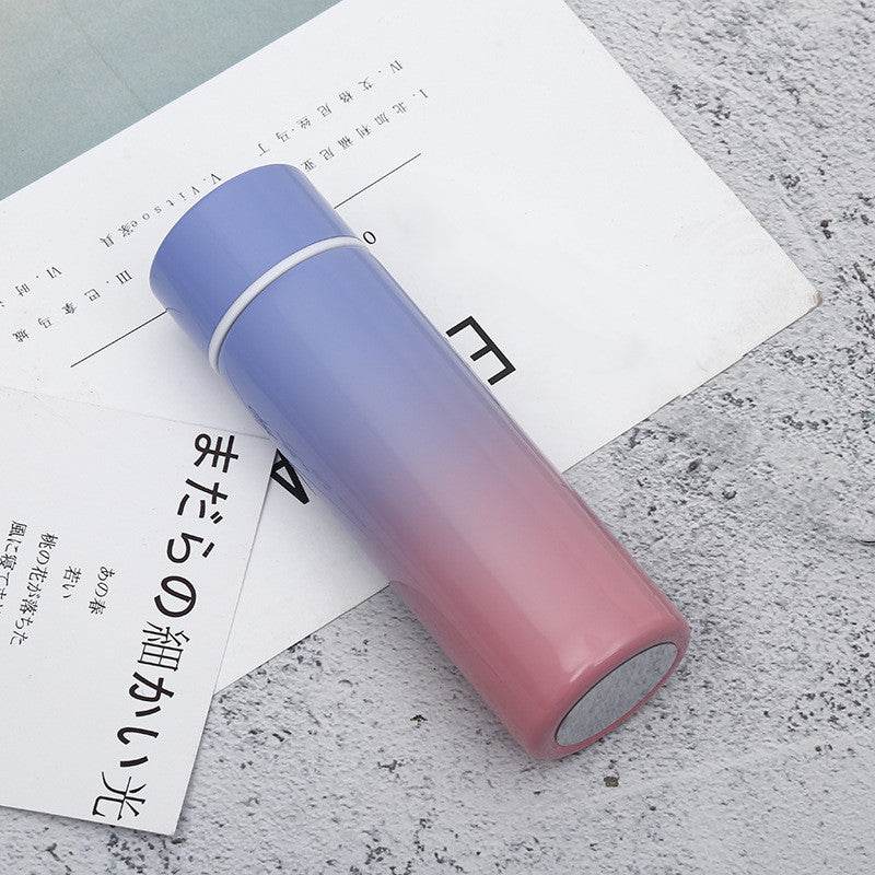 Intelligent Stainless Steel Bottle Cup Temperature Display Vacuum Flasks Travel Car Soup Coffee Mug Water Bottle - Mubimart