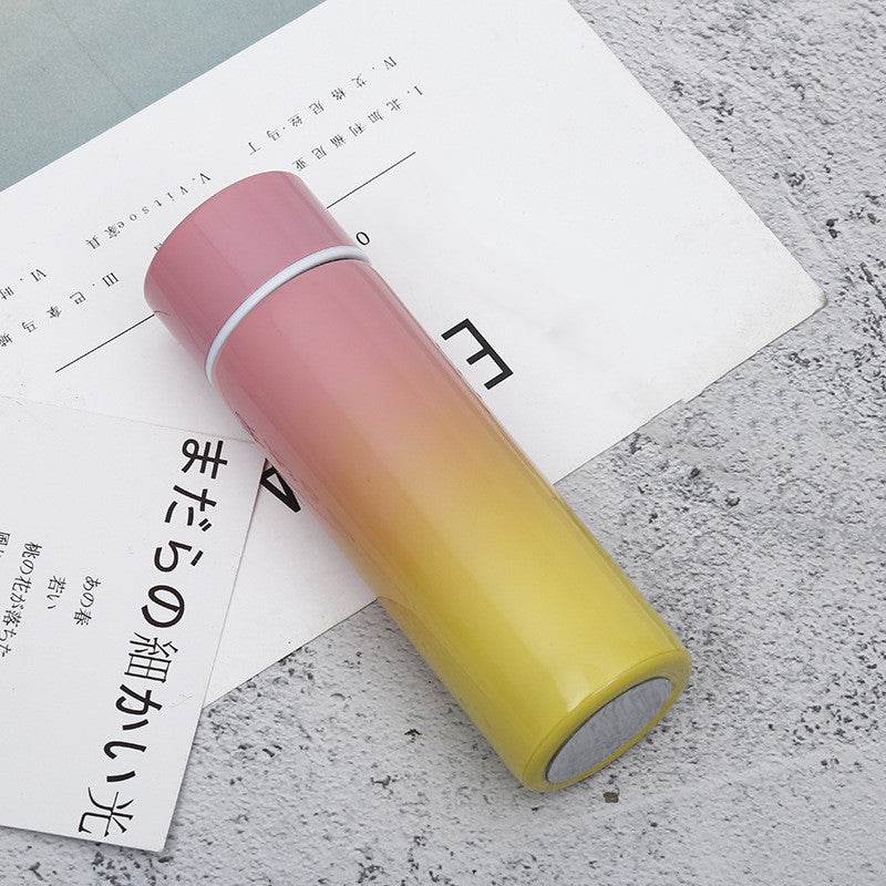 Intelligent Stainless Steel Bottle Cup Temperature Display Vacuum Flasks Travel Car Soup Coffee Mug Water Bottle - Mubimart