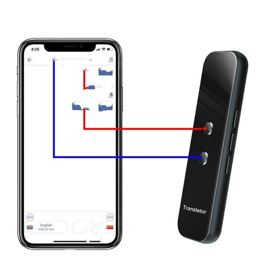 Intelligent-Translator-Bluetooth-Multi-Language-Translation-Mubimart-6552 - Mubimart