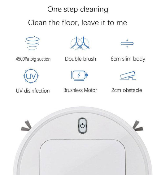 Intelligent humidifying sweeping robot - Mubimart