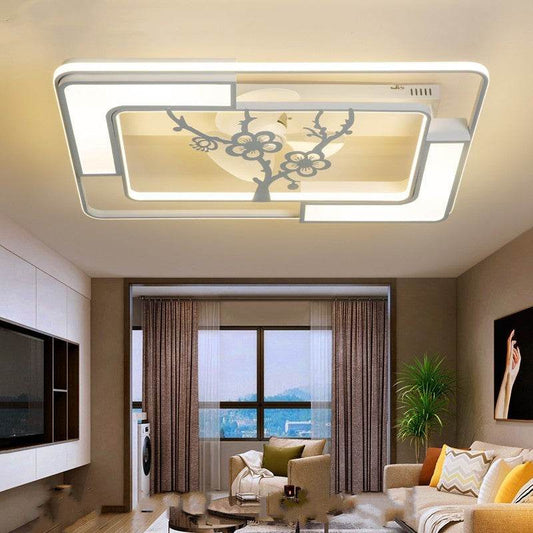 Invisible Electric Fan Lamp Ceiling Lamp - Mubimart