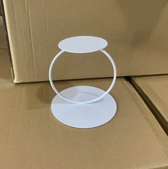 Iron Cake Stand Dessert Table Cake Tray - Mubimart