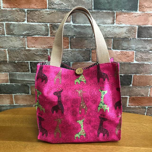 Japanese Cute Tote Bag Lunch Box Bag Lunch Bag Lunch Bag Canvas With Rice Mommy Bag Student Stew Pot - Mubimart