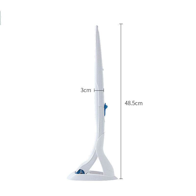 Japanese Style Dolphin Toilet Brush Comes With Cleaner - Mubimart