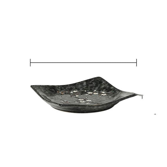Japanese-style Tableware Plate Steak Plate Dinner Plate Flat Plate - Mubimart