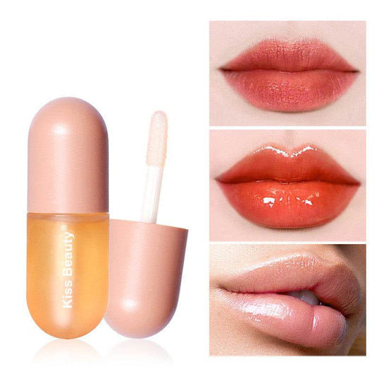 Kiss Beauty Capsule Lip Enlargement And Big Mouth Lip Gloss And Lip Gloss Moisturizing And Increasing Lip Enlargement Liquid - Mubimart