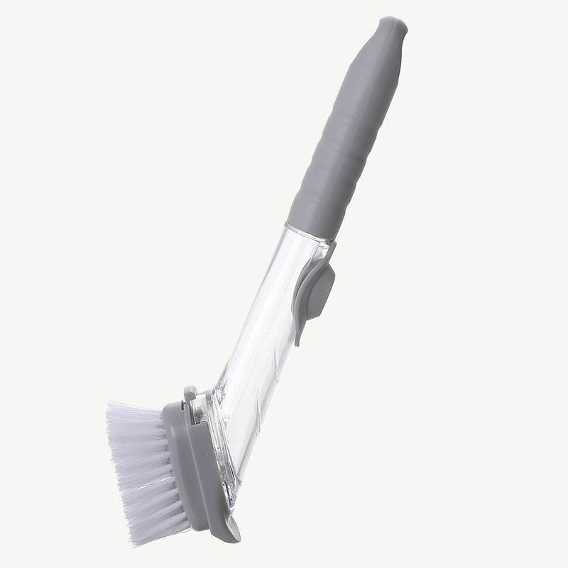 Kitchen Dish Brush Hydraulic Brush Automatic Liquid Adding Type - Mubimart