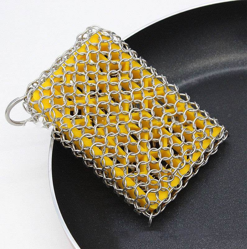 Kitchen Silicone Stainless Steel 316 Dish Brush - Mubimart