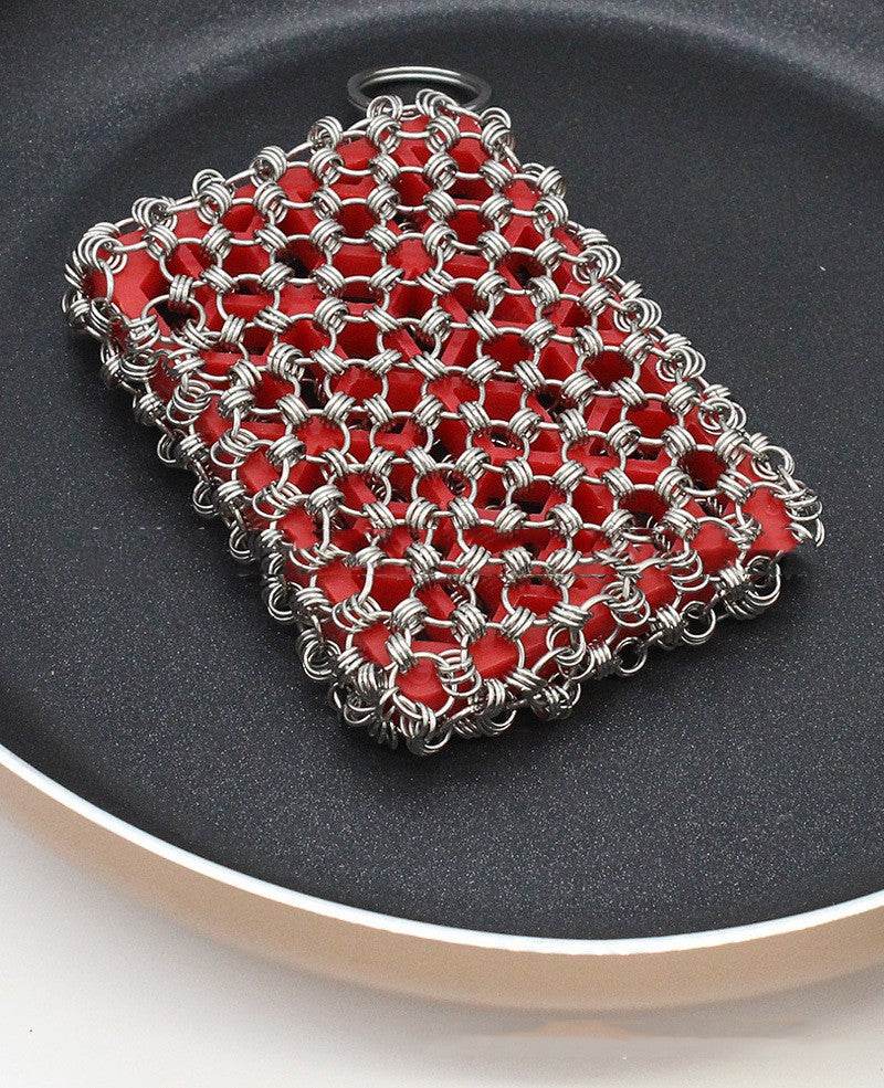 Kitchen Silicone Stainless Steel 316 Dish Brush - Mubimart