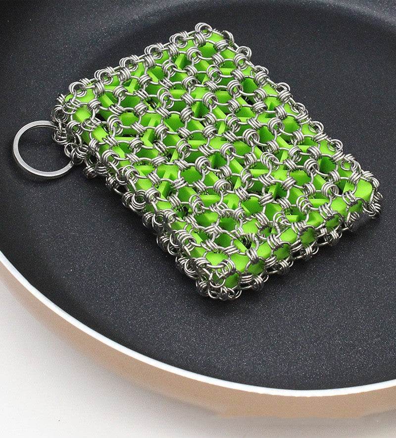 Kitchen Silicone Stainless Steel 316 Dish Brush - Mubimart