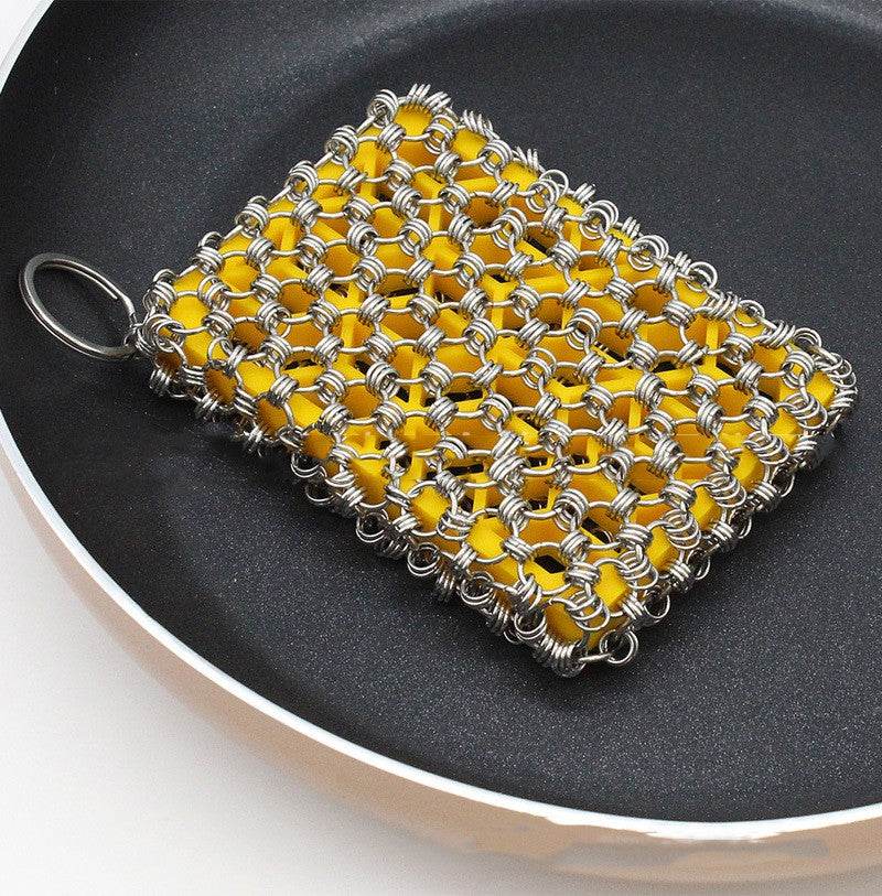 Kitchen Silicone Stainless Steel 316 Dish Brush - Mubimart