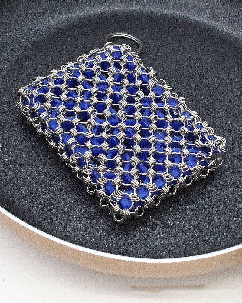 Kitchen Silicone Stainless Steel 316 Dish Brush - Mubimart