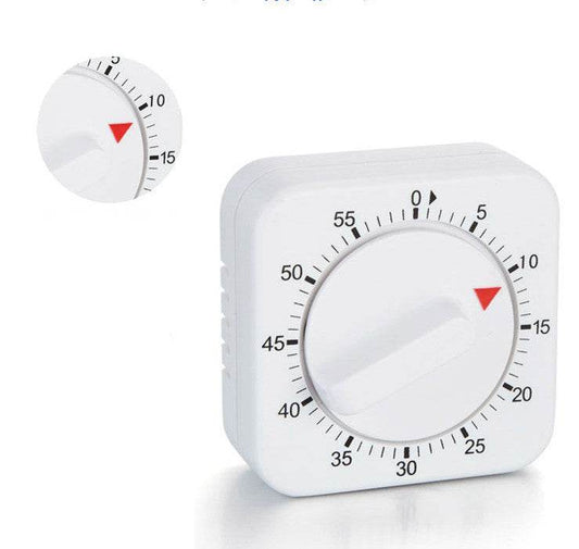 Kitchen Square Reminder Countdown Mechanical Timer - Mubimart