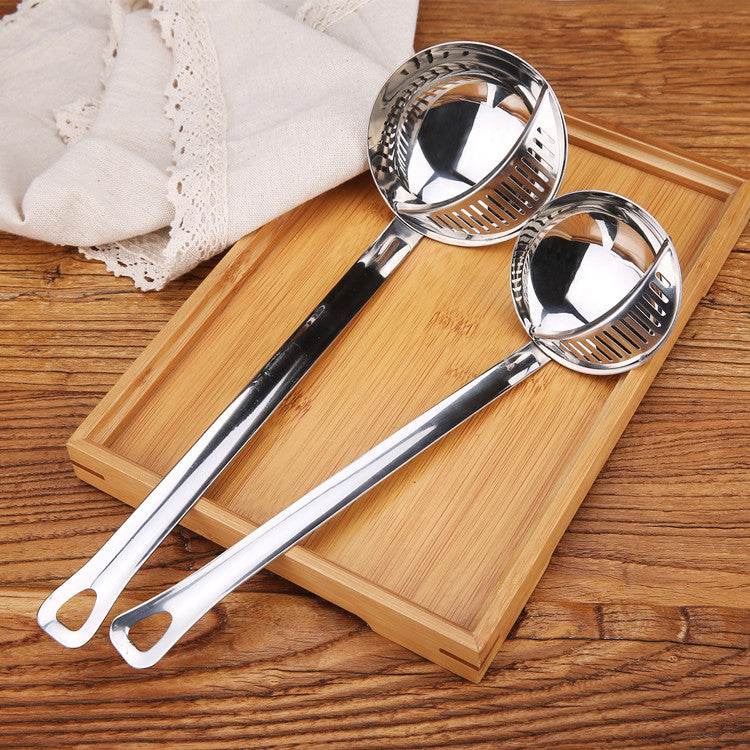 Kitchen colander stainless steel spoon - Mubimart