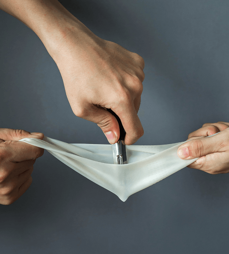 Kitchen dishwashing washing female cleaning housework Ding Qing washing clothes rubber rubber brush bowl gloves winter waterproof and durable - Mubimart