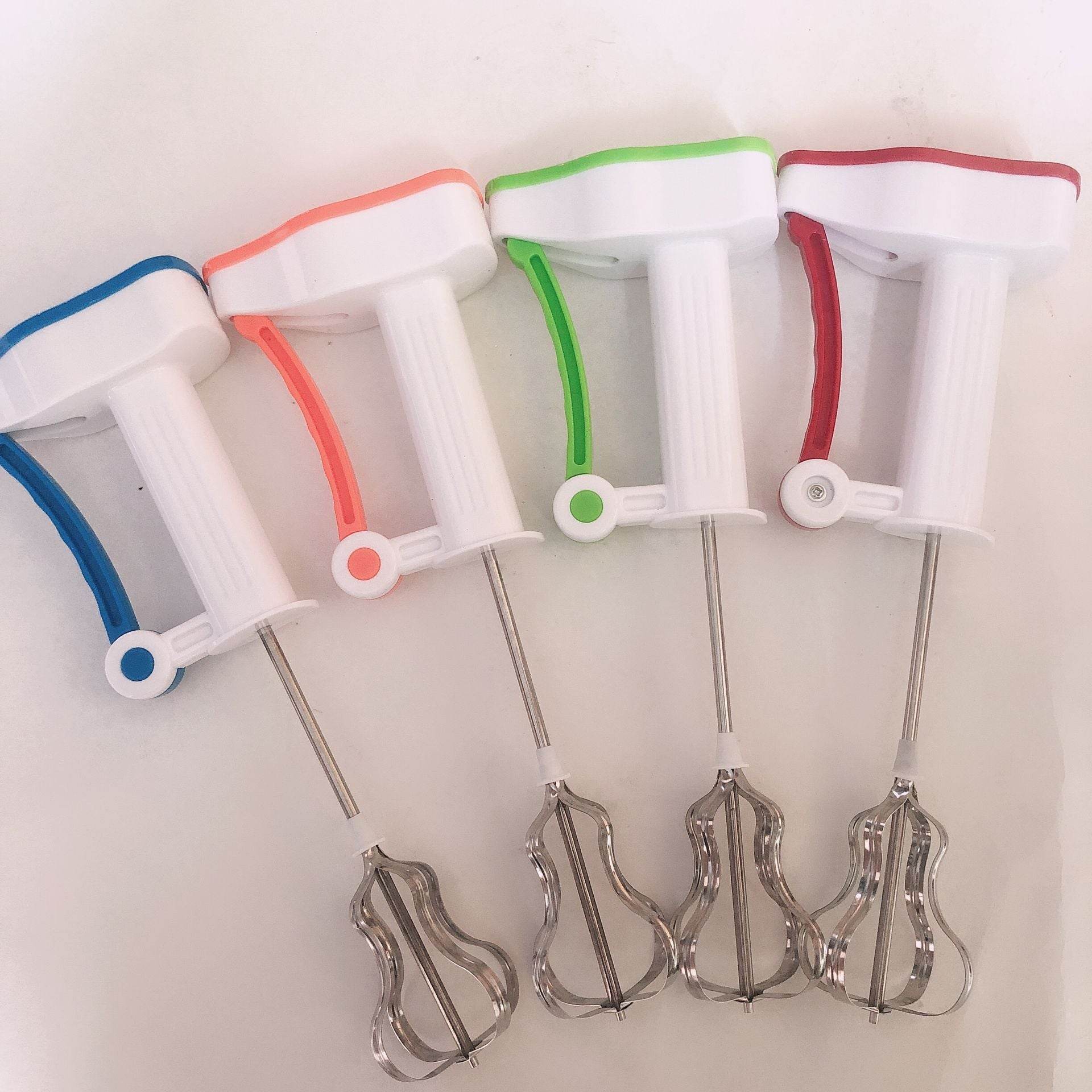 Kitchenware Semi Automatic Whisk Stainless Steel - Mubimart
