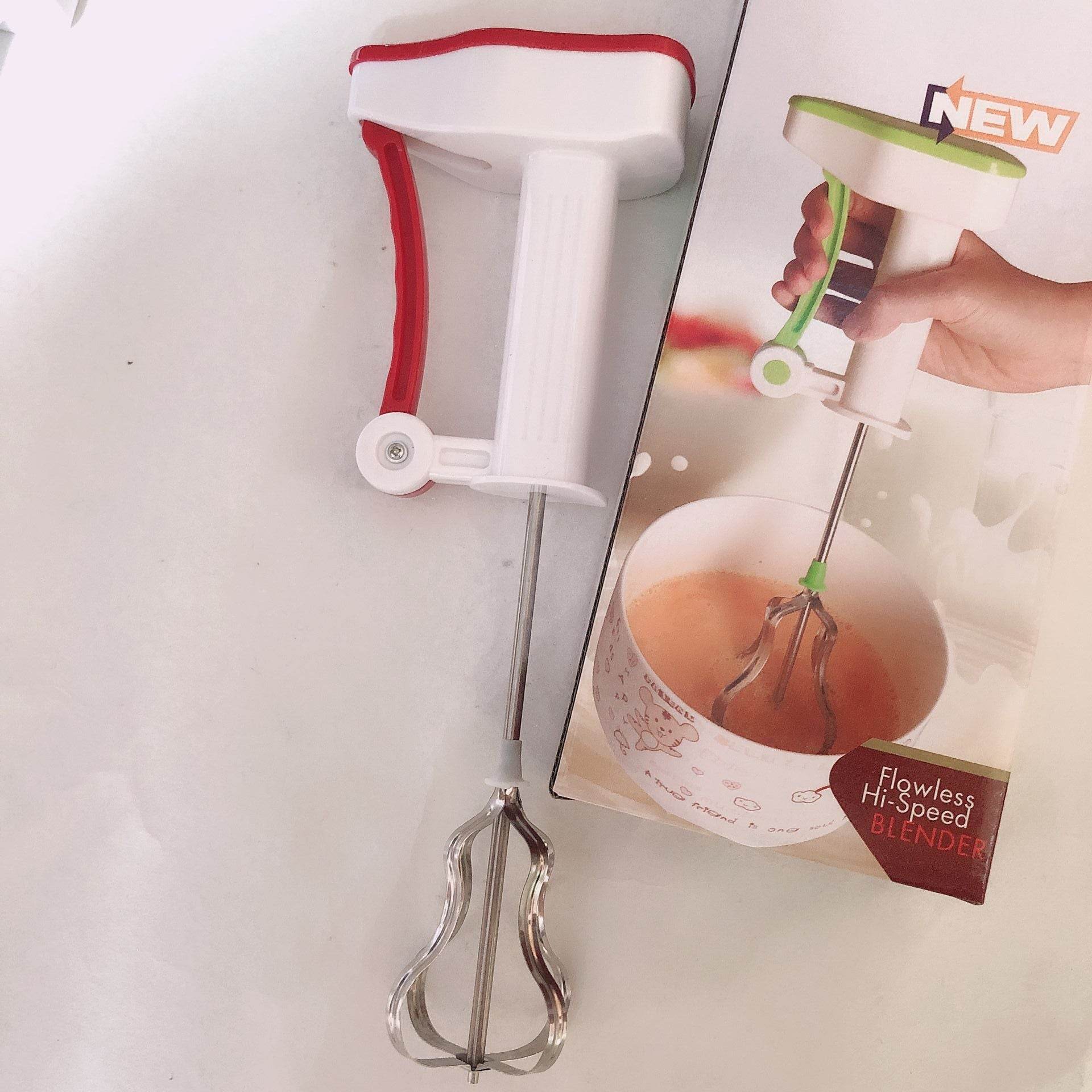 Kitchenware Semi Automatic Whisk Stainless Steel - Mubimart