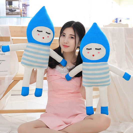 Knitted Knitted Couple Pointed Dolls Ins Custom Baby Dolls with Sleeping Dolls - Mubimart