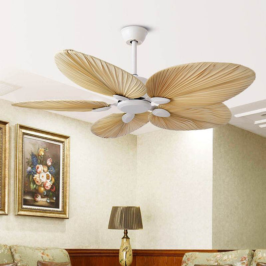 Kwai Leaf Fan Light Traditional Ceiling - Mubimart
