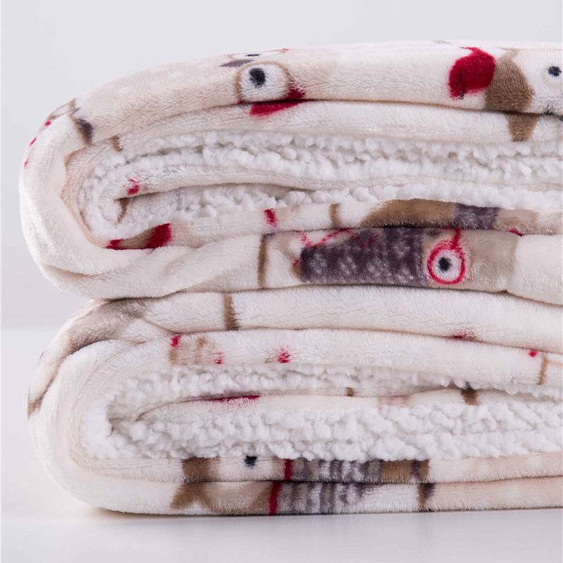 Lambskin, blanket, leg, blanket - Mubimart