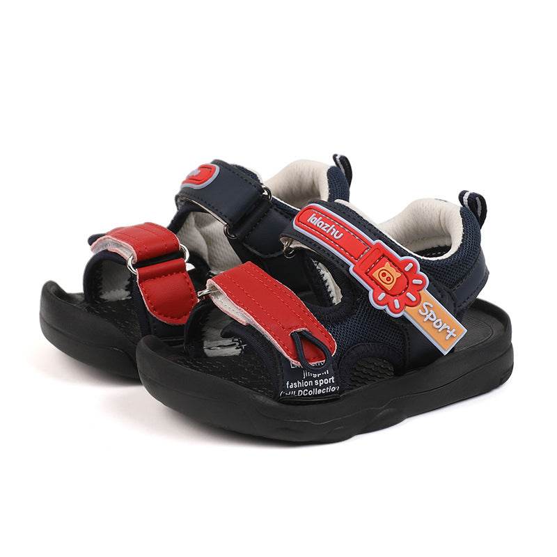 Lara Pig Summer Male Baby Functional Toddler Shoes Baby Non-Slip Sandals Female Toddler Sports Shoes - Mubimart