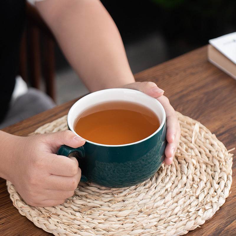Large Capacity Ceramic Mug Coffee Mug - Mubimart