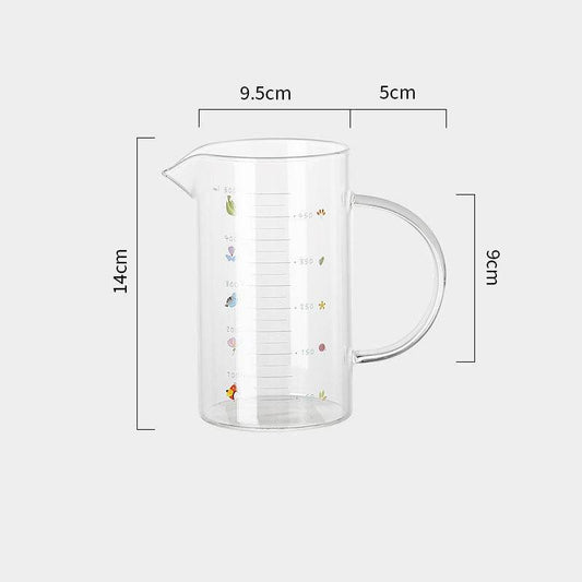 Large-capacity Garden Measuring Cup Kitchen Baking Measuring Tool With Graduated Glass - Mubimart