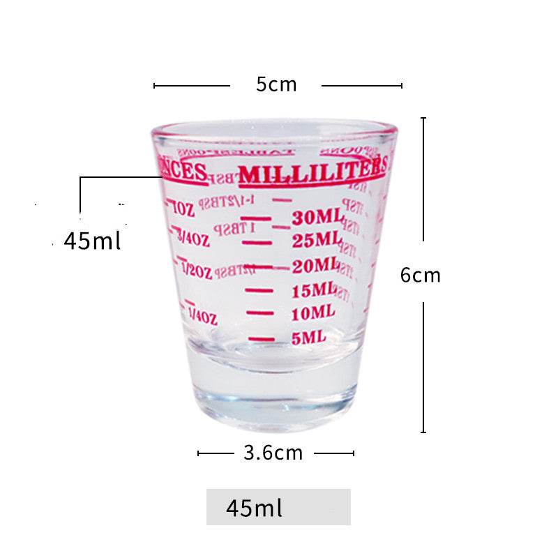 Lead-free Italian Glass Graduated Measuring Cup - Mubimart