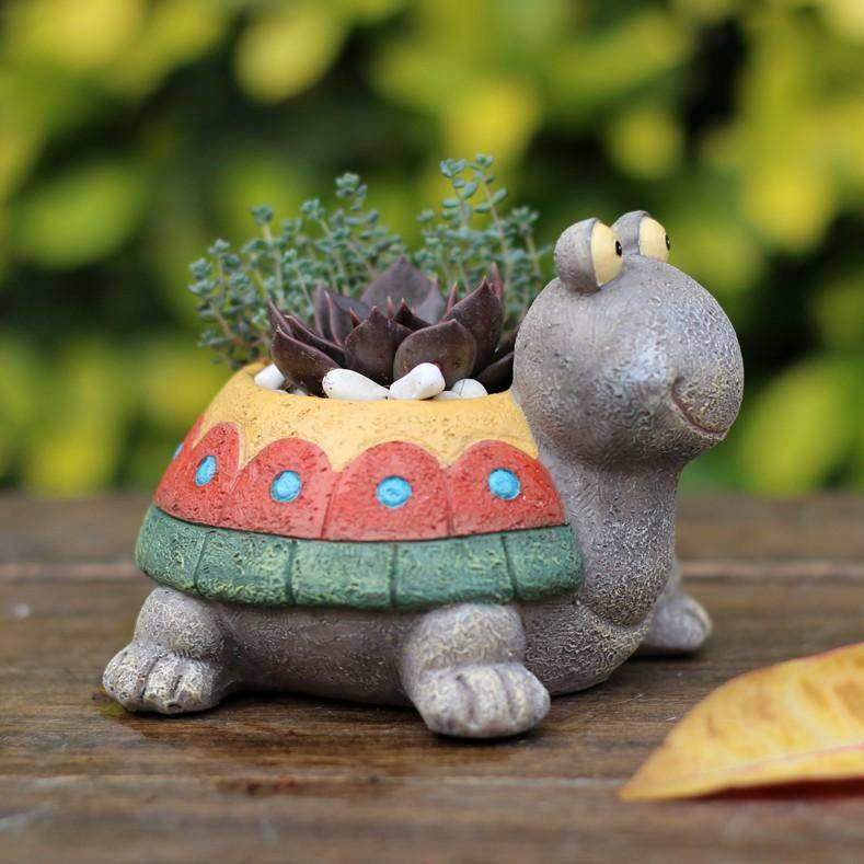 Little Turtle Plants Pot - Mubimart