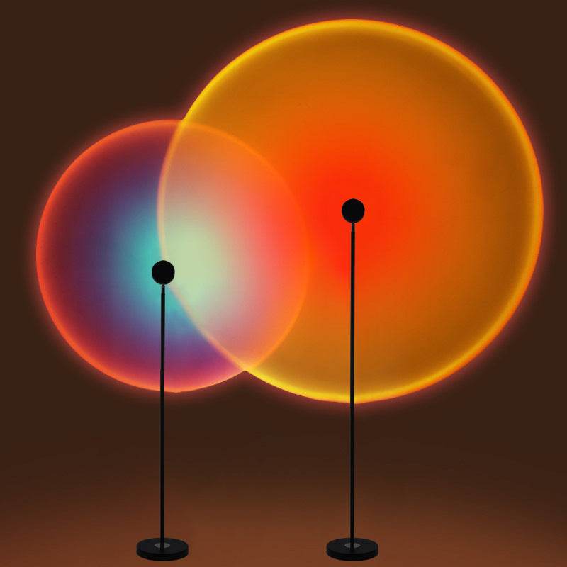Live Broadcast Background Atmosphere Lights Sunset Sunset Lights - Mubimart