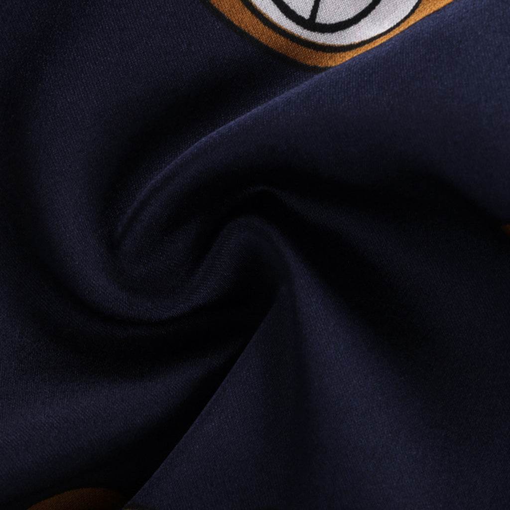 Long sleeve ice silk bear pajamas set for boys and girls - Mubimart