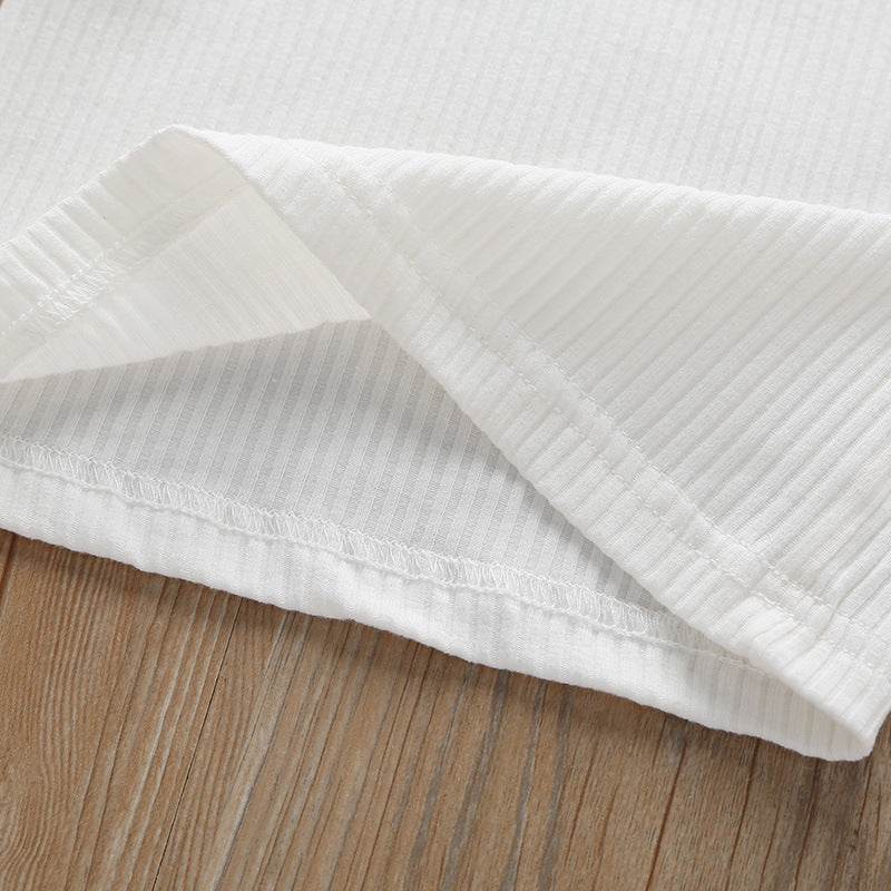 Lotus leaf girl pants - Mubimart