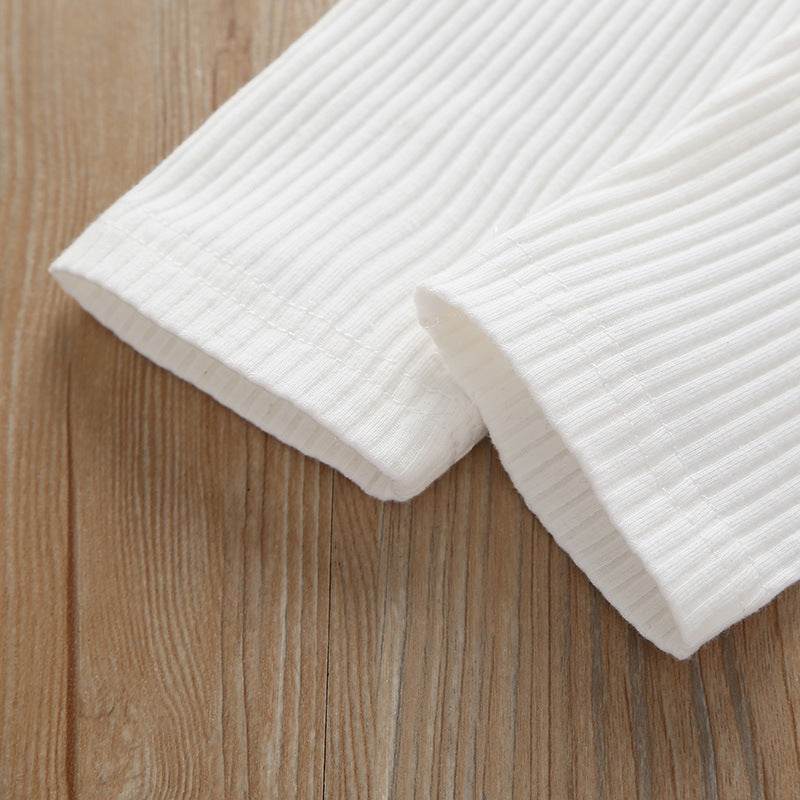 Lotus leaf girl pants - Mubimart