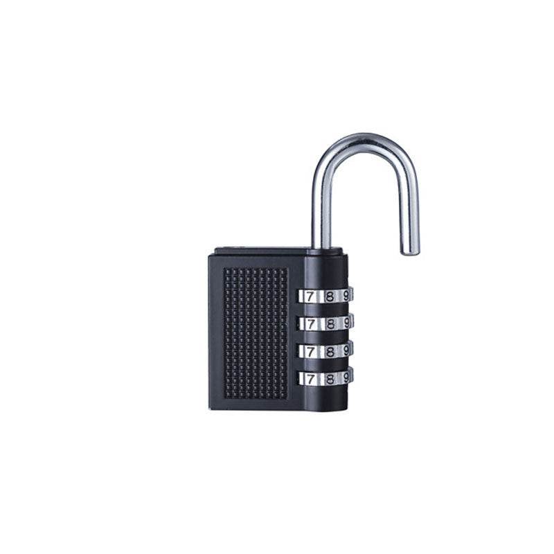 Luggage Gym Anti-Theft Lock Four Zinc Alloy Safety Padlock - Mubimart