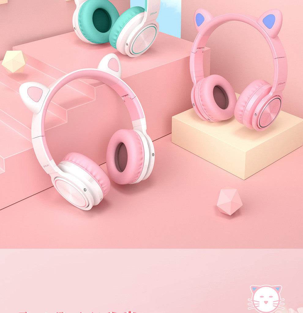 Luminous bluetooth headset - Mubimart