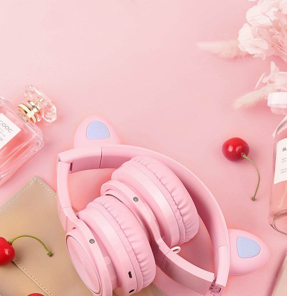 Luminous bluetooth headset - Mubimart