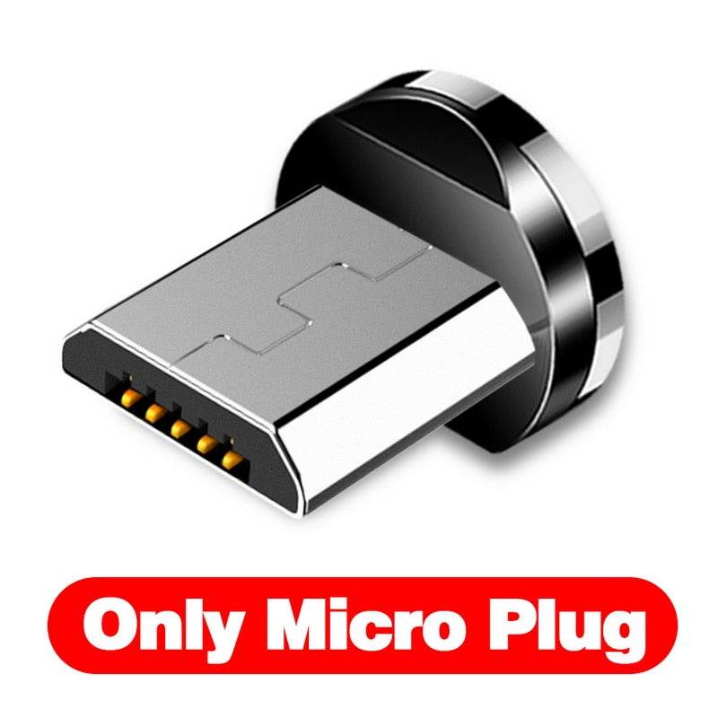 Magnetic Cable Micro USB Type C Charger - Mubimart