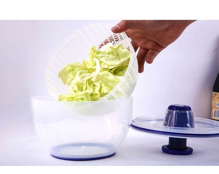 Manual Vegetable Dehydrator Household Spin Dryer - Mubimart