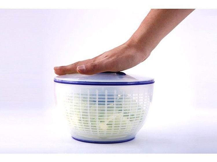 Manual Vegetable Dehydrator Household Spin Dryer - Mubimart