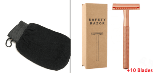 Manual Vintage Men's Razor Metal Gift - Mubimart