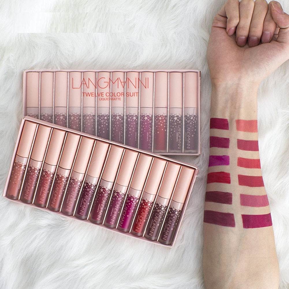 Matte lip gloss liquid lipstick - Mubimart
