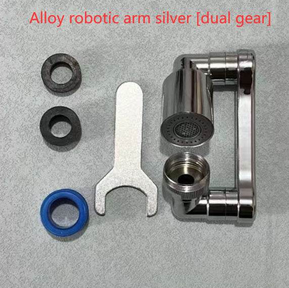 Mechanical Arm Universal Tap Bubbler Extension Water Faucet Splash-proof Wash Faucet - Mubimart