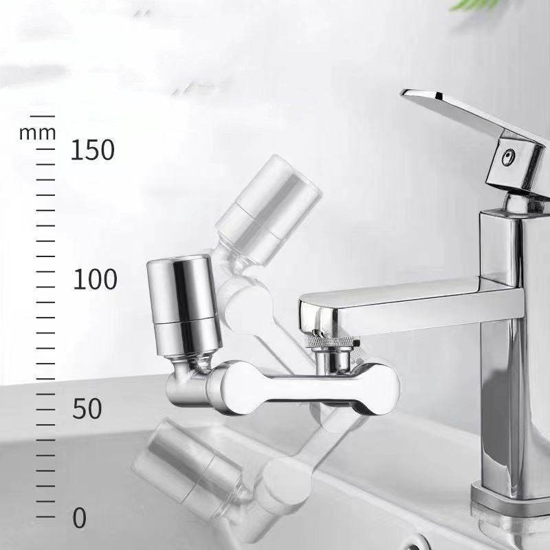Mechanical Arm Universal Tap Bubbler Extension Water Faucet Splash-proof Wash Faucet - Mubimart