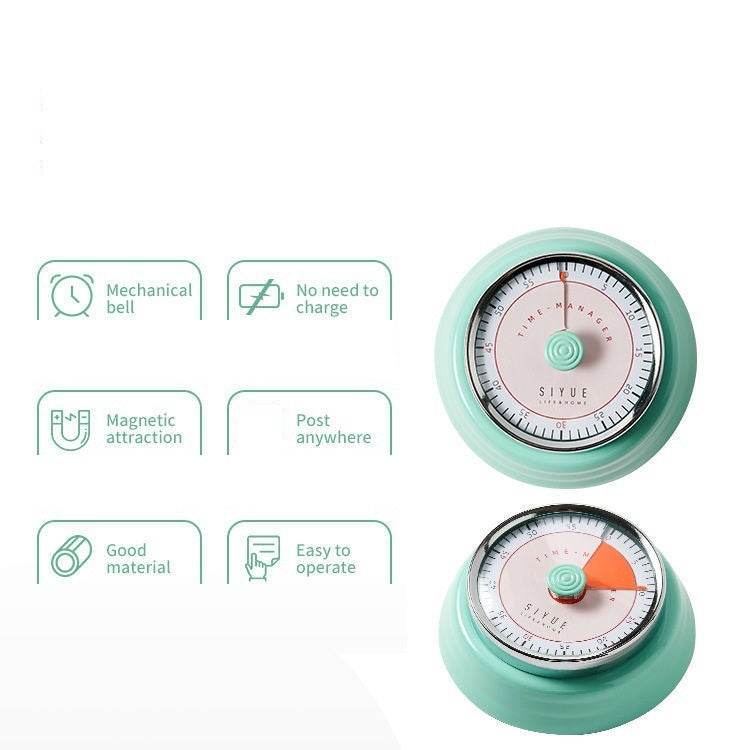 Mechanical Timer Kitchen Reminder With Magnet Timer - Mubimart
