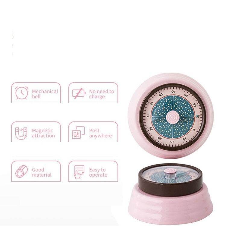 Mechanical Timer Kitchen Reminder With Magnet Timer - Mubimart
