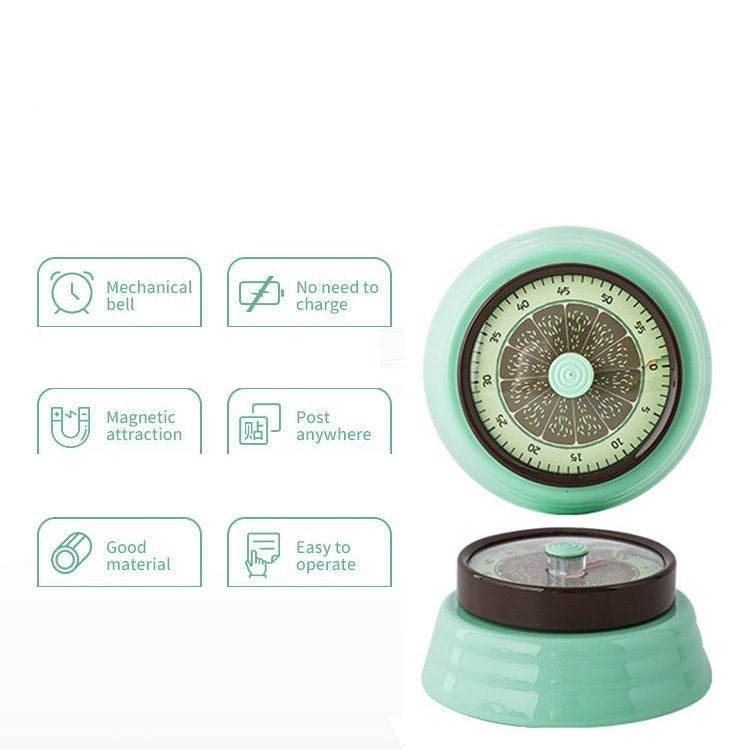 Mechanical Timer Kitchen Reminder With Magnet Timer - Mubimart