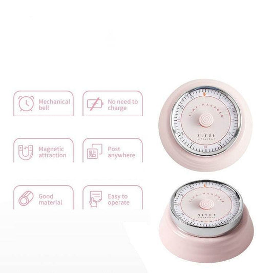 Mechanical Timer Kitchen Reminder With Magnet Timer - Mubimart